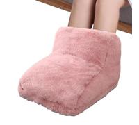 Calcio Warmer Slippers, Heated Slippers for Winter, Electric Heated Foot Pad, Warm Feet Heated Slippers, Foot Warmers for Under Desk, Soft Electric Foot Warmer, Bed Foot Warmer Pad