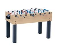 Offerta garlando f200 acero calciobalilla aste rientranti piano gioco vetro + 50 palline + spray lubrificante aste biliardini in offerta in vendita su timesport24