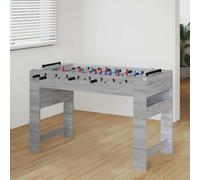 Calciobalilla bianco, 125 x 60,5 x 80 cm, in legno
