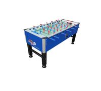 CALCIOBALILLA BILIARDINO ROBERTO SPORT MOD. CHAMPION SIX ASTE TELESCOPICHE BLU