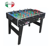 CALCIOBALILLA CALCETTO ROBERTO SPORT MODELLO SCOUT ASTE TELESCOPICHE NERO