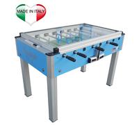 Calciobalilla Roberto Sport SUMMER FREE COVER Azzurro - aste rientranti