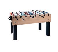 Offerta garlando f200 acero calciobalilla aste rientranti piano gioco vetro + 50 palline + spray lubrificante aste biliardini in offerta in vendita su timesport24