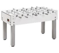 Calciobalilla in Mdf con Aste Uscenti Garlando G-500 Pure White