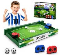 Calciobalilla RC per 2 giocatori, gioco elettrico con telecomando e contapunti, regalo divertente per ragazzi e bambini, biliardino portatile per giochi di famiglia