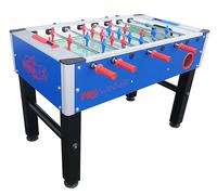 calciobalilla roberto sport pro winner blu 2.0 aste rientranti da interno con palline