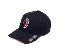 CALCIOGADGETS Cappello Bologna Ufficiale Blu Navy Cappellino Berretto con Visiera CAPBOBL05