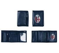 CALCIOGADGETS Portafoglio Bologna Originale Ufficiale Borsellino a Strappo Enzo Castellano PTFBO836