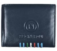 CALCIOGADGETS Portafoglio NAPOLI Ufficiale in Vera Pelle Borsellino Portacarte Originale Enzo Castellano PTFNA123226