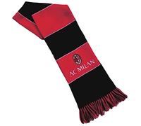 CALCIOGADGETS Sciarpa MILAN UFFICIALE modello Tubolare in Acrilico Rossonera SCTMIFARIG2212