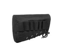 Calciolo Fucile Calcio, Rinculo Tappo Antirinculo Impermeabile Slip-On Regolabile con Supporto per Munizioni a 6 Colpi, Gun Butt Stock Recoil Pad per Fucili da Caccia