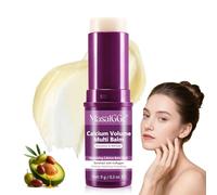 Calcium Multi Balm Stick, Calcium Volume Multi Balm Stick, Sticks Idratante al Collagene Coreano, Balsamo Anti-Età, Idratante, Antirughe, Sticks di Calcio Idratanti per Occhi, Viso, Collo
