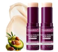 Calcium Multi Balm Stick, Stick Multi Balm al Calcio, Baume Multi-Volume al Calcio, Stick Idratante al Collagene Coreano per Viso, Occhi e Collo, Anti-età, Idratante - 2Pcs