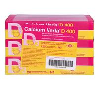 CALCIUM VERLA D 400 Compresse Effervescenti 120 St PZN 09468029