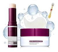 Calcium Volume Eye Care Set,Calcium Multi Balm Stick + Hydrogel Under Eye Patches 60ea (30 Pairs),Hydrating Firming Skin,Elasticity Boosting,Gentle On Skin,Travel Friendly.