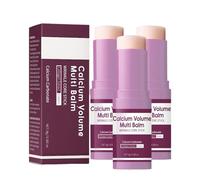 Calcium Volume Multi Balm,Calcium Multi Balm Stick, crema di calcio anti-invecchiamento, anti-caduci, anti rughe, adatto per gli occhi, il viso, il collo (3PC)