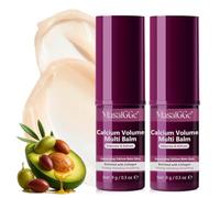 Calcium Volume Multi Balm, Stick Coreano Viso Antirughe, Balsamo Collagene Calcio Antirughe, Stick Calcio Coreano, Anti-Invecchiamento, Pelle soda, Nutriente e Idratante, Ridurre le Rughe, 18g/0.6Oz