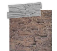 Calco FORMA per intonaco stampato CEMENTO FINTA PIETRA Vertical Concrete Stamp