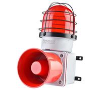 Calco in metallo di sirena/corno con strobo in gabbia