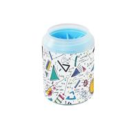 Calcola la matematica riutilizzabile della tazza di pulizia della zampa spazzola in silicone morbido animali domestici forniture e accessori per cani gatti