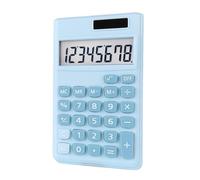Calcolatore Degli Studenti | Calcolatore Tascabile Ad Alta Sensibilità Con Pannello Solare | Calcolatore A Batteria Per Lo Studente | Calcolatrice Desktop Calcolatrice Finanziaria Di Base Per Bambini,