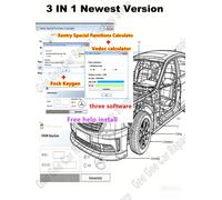 Calcolatore di Funzioni Speciali Xentry + FDOK + Calcolatore Vedoc con Keygen per Modelli Auto Europei e Americani Star C3 C4 C5 C6 J2534