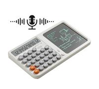 Calcolatori Scientifici Per Gli Studenti - Calcolatrice Con Blocco Note | Desk-calculator | Strumento Di Calcolo Con Scheda Di Disegno Di Scrittura A Mano Di Grande Display Per La Protezione Degli