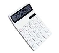 Calcolatrice a energia solare a 12 cifre con ampio display per casa e scuola