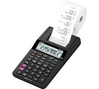 Casio HR-8RCE-BK-Bundle Calcolatrice Scrivente + Alimentatore Di Rete