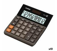 Calcolatrice Casio MH-12B Nero 13,6 x 12,7 x 2,7 cm [10 Unità]