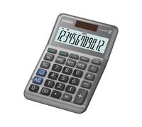 Calcolatrice Casio MS-120FM 12 cifre Da tavolo Batteria Solare Nera