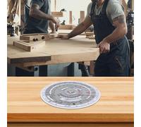 Calcolatrice con costruzione in plastica impermeabile Plus Rota per addestramento pilota 6 pollici Circolare Volo Volo Computer E6b-r Aviazione Plotter Slide Regola (E6B-R2)