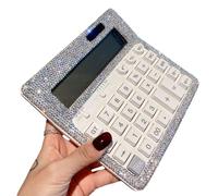 Calcolatrice con Cristalli di Strass, Calcolatrice da Tavolo Standard con D4640