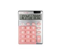 Calcolatrice da scrivania Milan Silver 10 cifre tasti grandi rosa