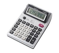 Calcolatrice da tavolo a doppio schermo ad alta precisione Display a 12 cifre Elaborazione efficiente dei dati per la contabilità e l'istruzione Calcolatrice a doppio schermo resistente per le scuole