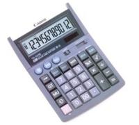 Calcolatrice da Tavolo Canon TX-1210E 12 Cifre Display Inclinato Batteria/Solare Viola