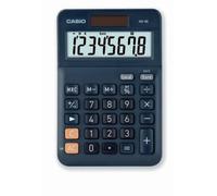 Calcolatrice da tavolo CASIO Extra Big LC solare e batteria display 8 cifre - blu - MS-8E-W-EP