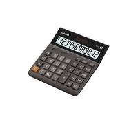 Casio MH-12 Calculadora de Sobremesa - Pantalla Extragrande LCD de 12 Digitos - Solar y Pilas - Color Negro