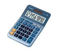 Calcolatrice da tavolo Casio MS-100EM-W- batteria display 10 cifre