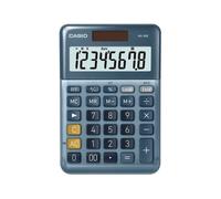 Calcolatrice da tavolo Casio Ms-80e 8 cifre Tx +/- tasto doppio zero Colore blu