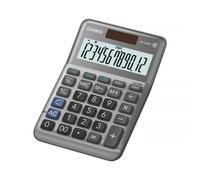 Calcolatrice da tavolo MS-120FM - 12 cifre - grigio - Casio