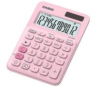 Calcolatrice da tavolo CASIO solare o batteria - 12 cifre - Rosa MS-20UC-PK