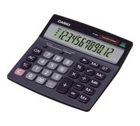 Calcolatrice da tavolo DH-12BK - 12 cifre - nero - Casio