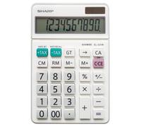 Calcolatrice da Tavolo EL-331W Sharp - EL331W (Bianco)