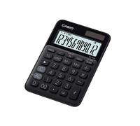 CASIO MS20UC-BK - Calcolatore desktop Casio, solare, nero