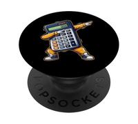 Calcolatrice Dabbing Matematica Calcolo Novità Grafica PopSockets PopGrip Adesivo