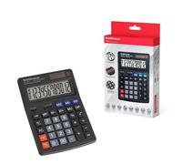 Calcolatrice elettronica Erichkrause a 12 cifre - Display LCD a 12 cifre - Doppia memoria - Funzioni di calcolo avanzate - Colo NEW