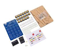 Calcolatrice elettronica Set 6 Digit Display Saldatura Pratica Progetto Resistenza Reader Per Elettronica STEM Apprendimento Calcolatrice Microcontroller