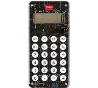 Legami Calcolatrice Genius – sistema Two Way Power, 8 cifre, tascabile, batteria LR1130 inclusa