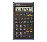 Calcolatrice Scientifica 10 cifre colore Nero Viola Sharp EL501TBVL